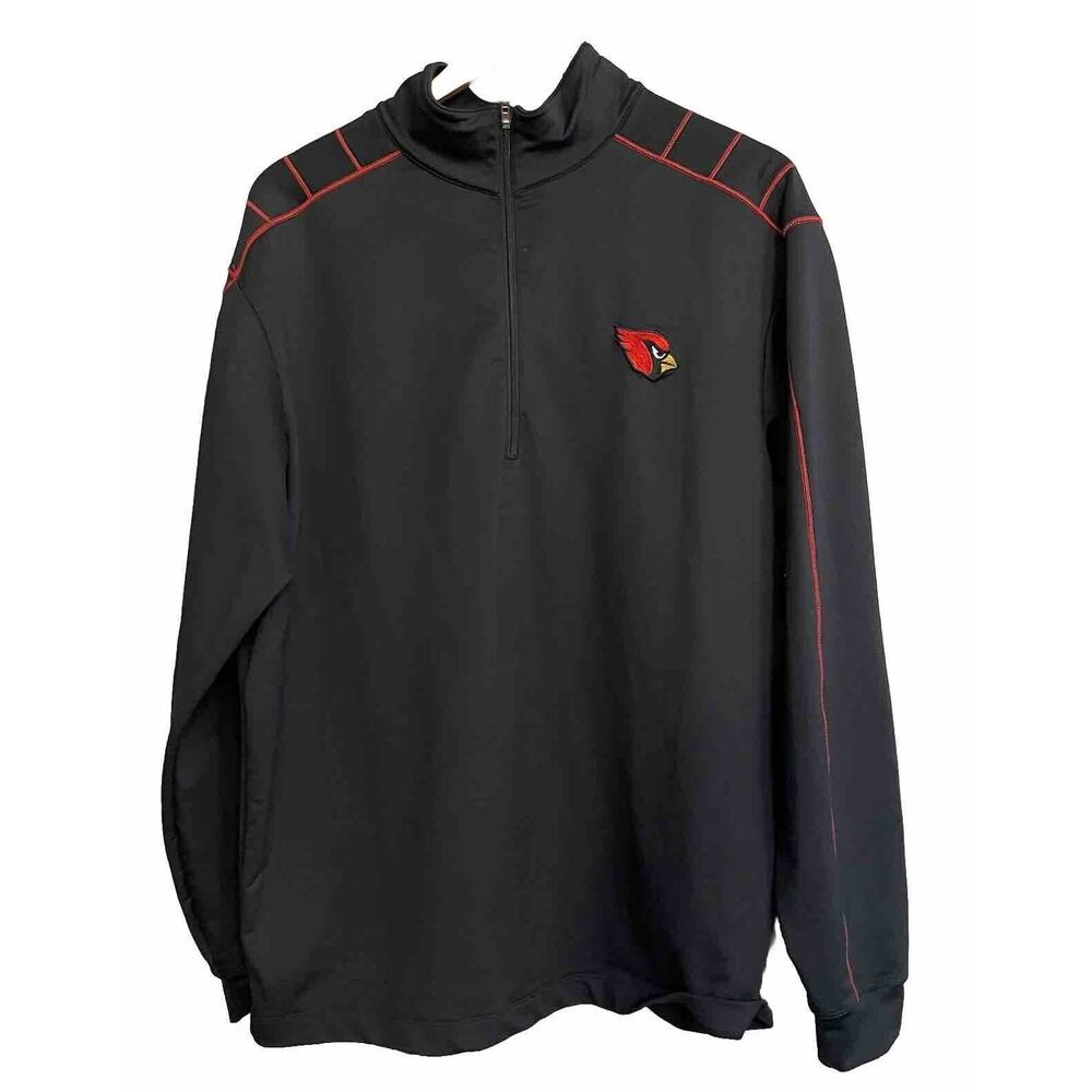 Nike Golf‎ Sweater Dri-Fit 1/2 Zip Sweater Poly-Spandex Jacket Mens Large